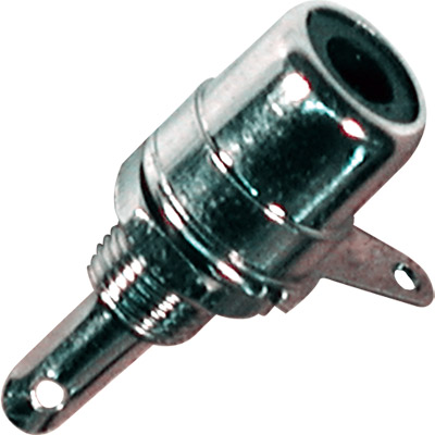5-0420 conector rca hembra para chasis negro 