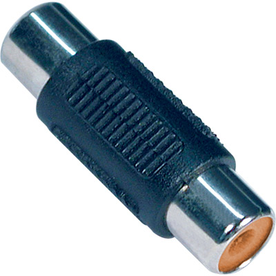 Adaptador audio doble rca hembra  