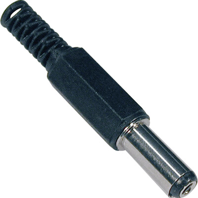Jack alimentación dc  5.5x2.1x14mm plástico  
