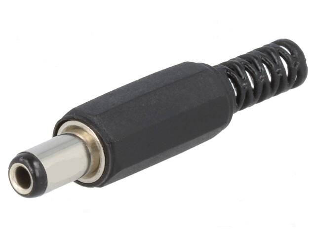 Jack alimentacion dc  5.5x2.5x9.5mm plastico