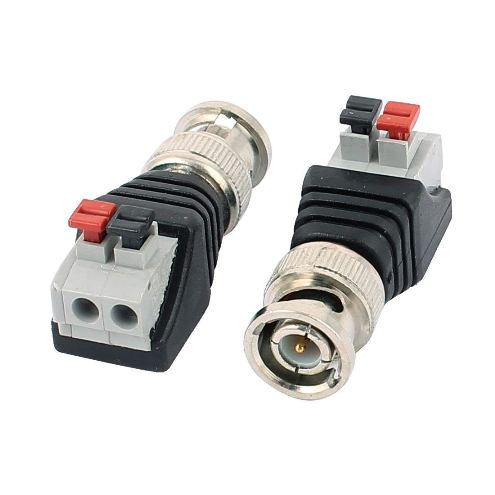 Bnc  conector macho de clip  
