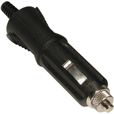 Conector mechero automóvil para soldar con fusible y led