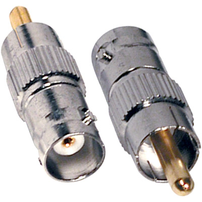 Adaptador rf bcn hembra a rca macho  