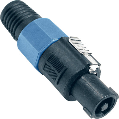 Conector altavoz aéreo  tipo speakon 'nm' macho 4 pines 