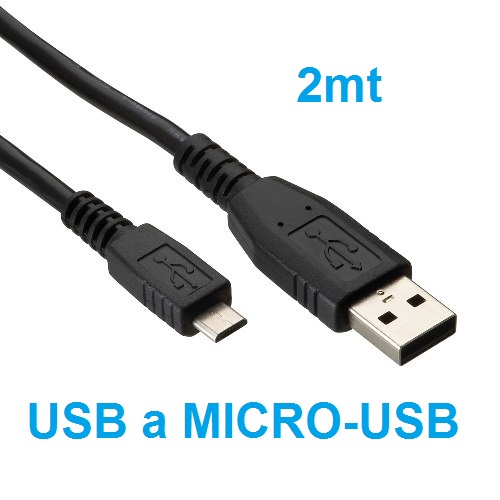 Cable usb-a 2.0  a  micro-usb bm 1.8 metros