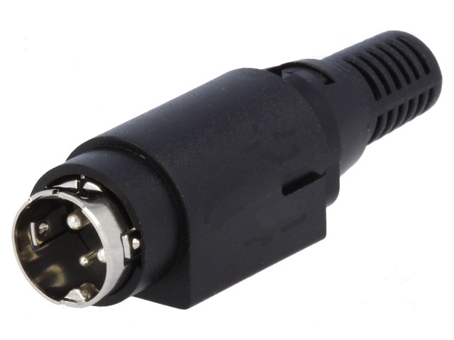 Dc conector macho 3pin para soldar