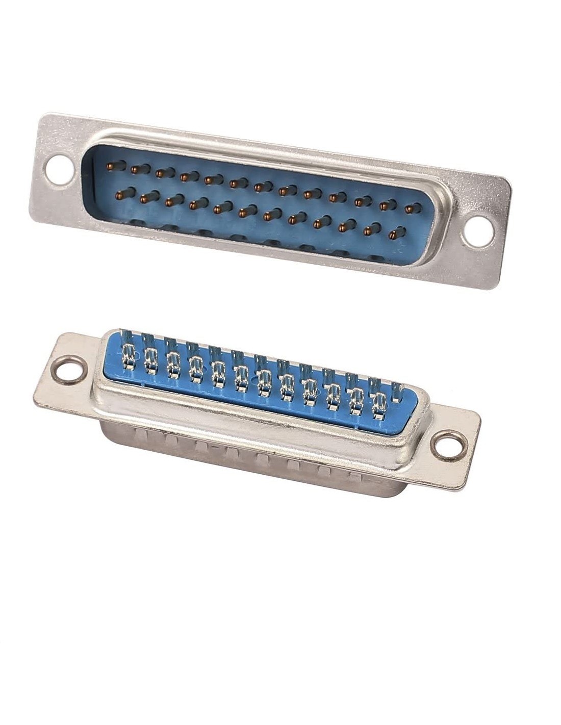 Conector sd25/d-sub25 macho para soldar 