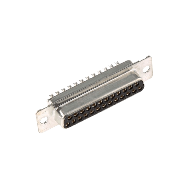 Conector sd25/d-sub25 hembra para soldar 