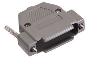 Carcasa con tornillo largo para conectores sd25/d-sub25 