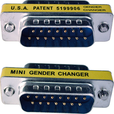 Adaptador informática compacto sd-15 m>m