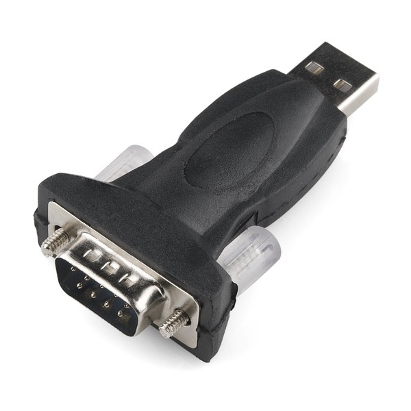 Adaptador usb macho a rs232 macho, ch340