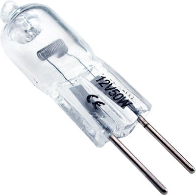 6-1040 lámpara halógena bi-pin 50w|12v