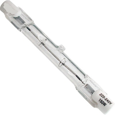 Lámpara halógena 78mm|240v|150w|1500h