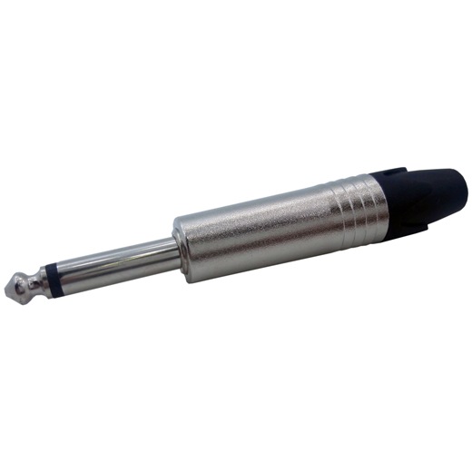 Jack mono 6.3mm metalico 