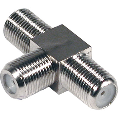 Adaptador  "f" splitter 3 hembras 