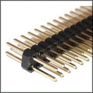Tira pines 2.54 doble linea 2x40pin de 5.7x5.7mm 