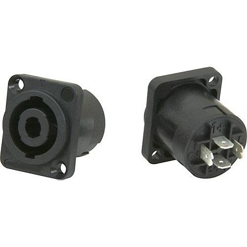 Conector altavoz speakon hembra 4pin para chasis  