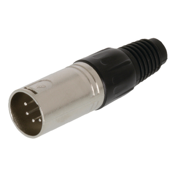 Conector canon/xlr macho 4 pin 