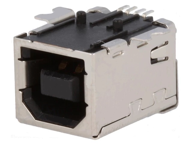 Conector hembra usb-b para pcb ( 4 pines smd)