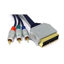  cable euro macho a 3 rca macho salida 1.5m
