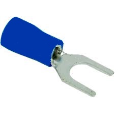 Terminal horquilla preaislado azul 5.3mm 