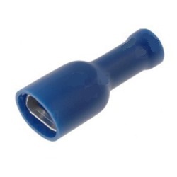 Terminal faston hembra aislado azul 2.5/6.3mm 