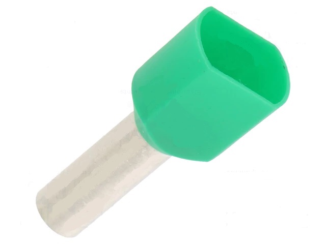 Terminal puntera doble 2x6mm 