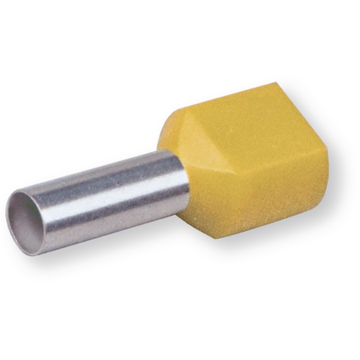 Terminal puntera doble 2x10mm 