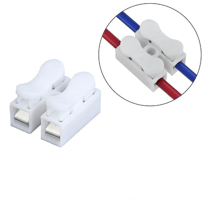 Conector/empalmador rapido de 2 vias 