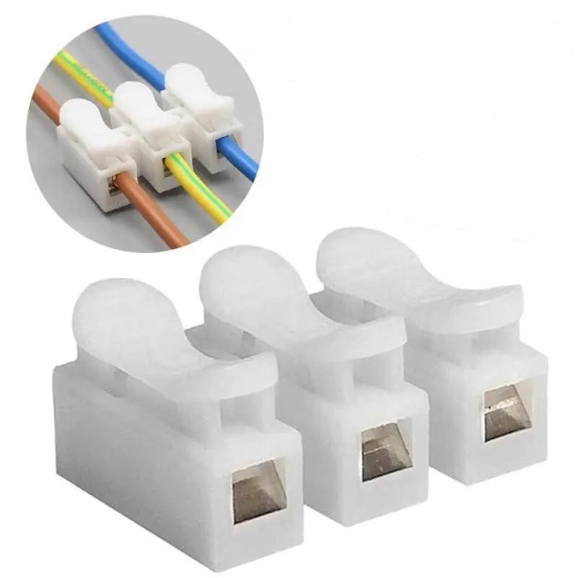 Conector/empalmador rapido de 3 vias 