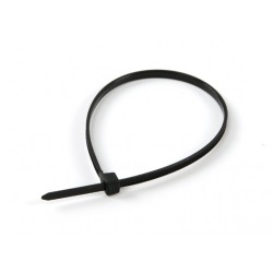 3.6x180mm / 100pcs brida nylon negra 