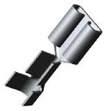 Conector faston hembra estañado  6,3x0,8mm