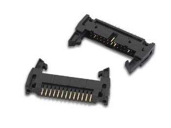Conector idc  macho recto c.i. c/extractor corto doble fila 34 pin