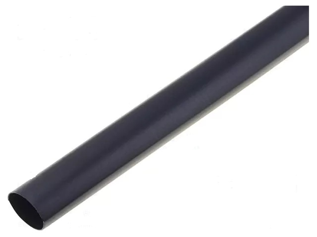 Tubo termorretractil, 51mm 2:1 negro, 1 metro