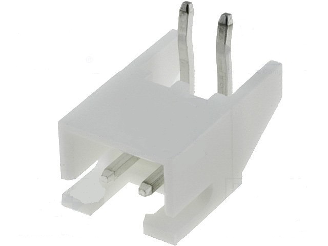 A2501wr-2p1 conector macho 2 pin angulo 90º r:2.5mm