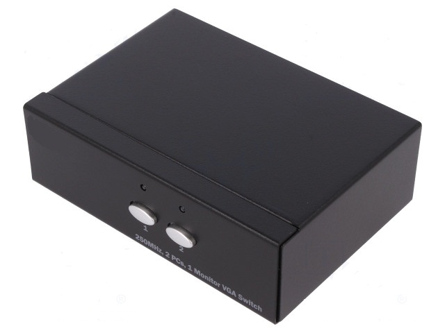 Conmutador electronico vga 2 in a 1 out