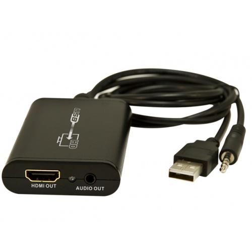 Convertidor/adaptador  usb 2.0 a hdmi 1080p