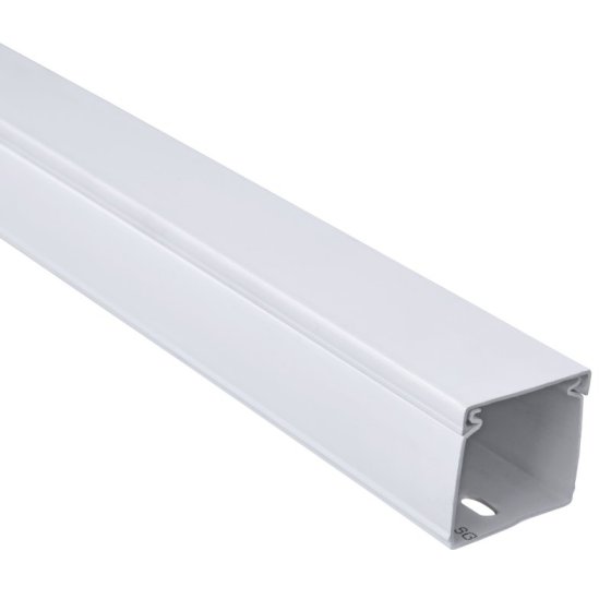 Canaleta blanca 40x40mm 2mt (precio por 2 metros)