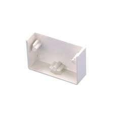 Tapa final 20x10mm  para canaleta 161.k16108