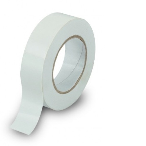 Cinta aislante autoextinguible  20mtx19mm   blanca 