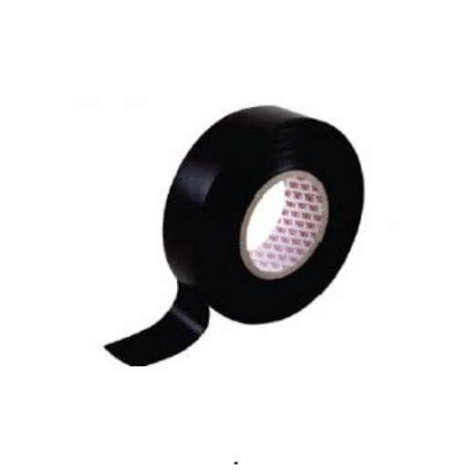 Cinta aislante autoextinguible  20mtx19mm  negra 