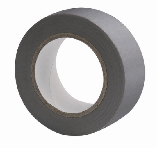 Cinta aislante autoextinguible 20mtx19mm  gris 