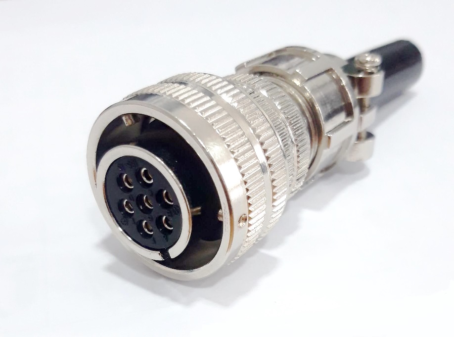 Ms3106 / 16s-1s conector industrial circular 7 pin