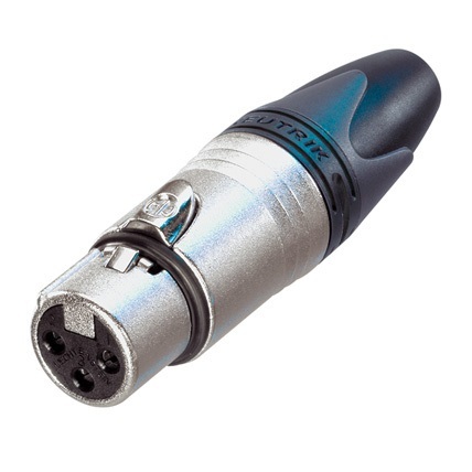Nc3fxx conector xlr hembra 3pin neutrik original