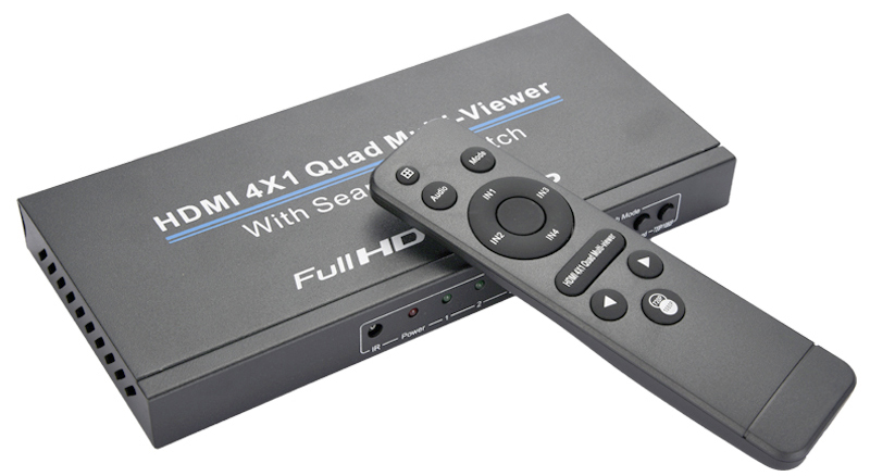 Quad 4x1 multipantalla a 1080p 