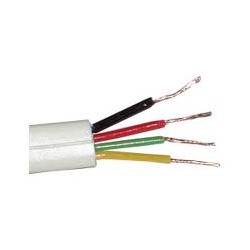 Cable intercomunicacion redondo 4 hilos con funda 