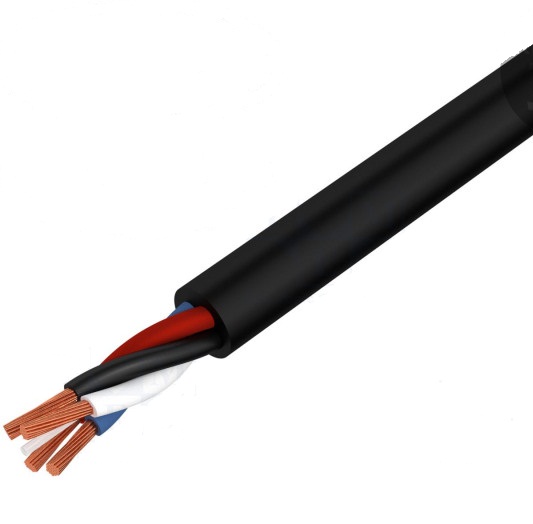4x2.5mm cu cable altavoz manguera 4 vias (cu)