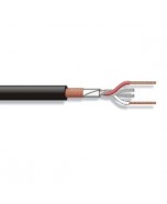 Q3/202 cable audio 2x0.09 ofc pantalla espiral 100m