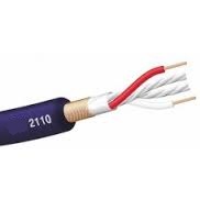 Cable dmx 2x022mm ofc 110 ohms d:6mm malla de cobre muy felexibe
