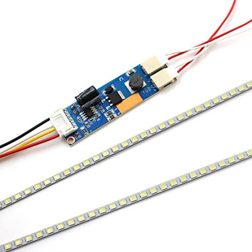 15"~24" 540x4mm (smd3528) dc6~30v kit 2 railes led+driver para lcd 
